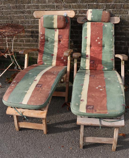 Two planters chairs